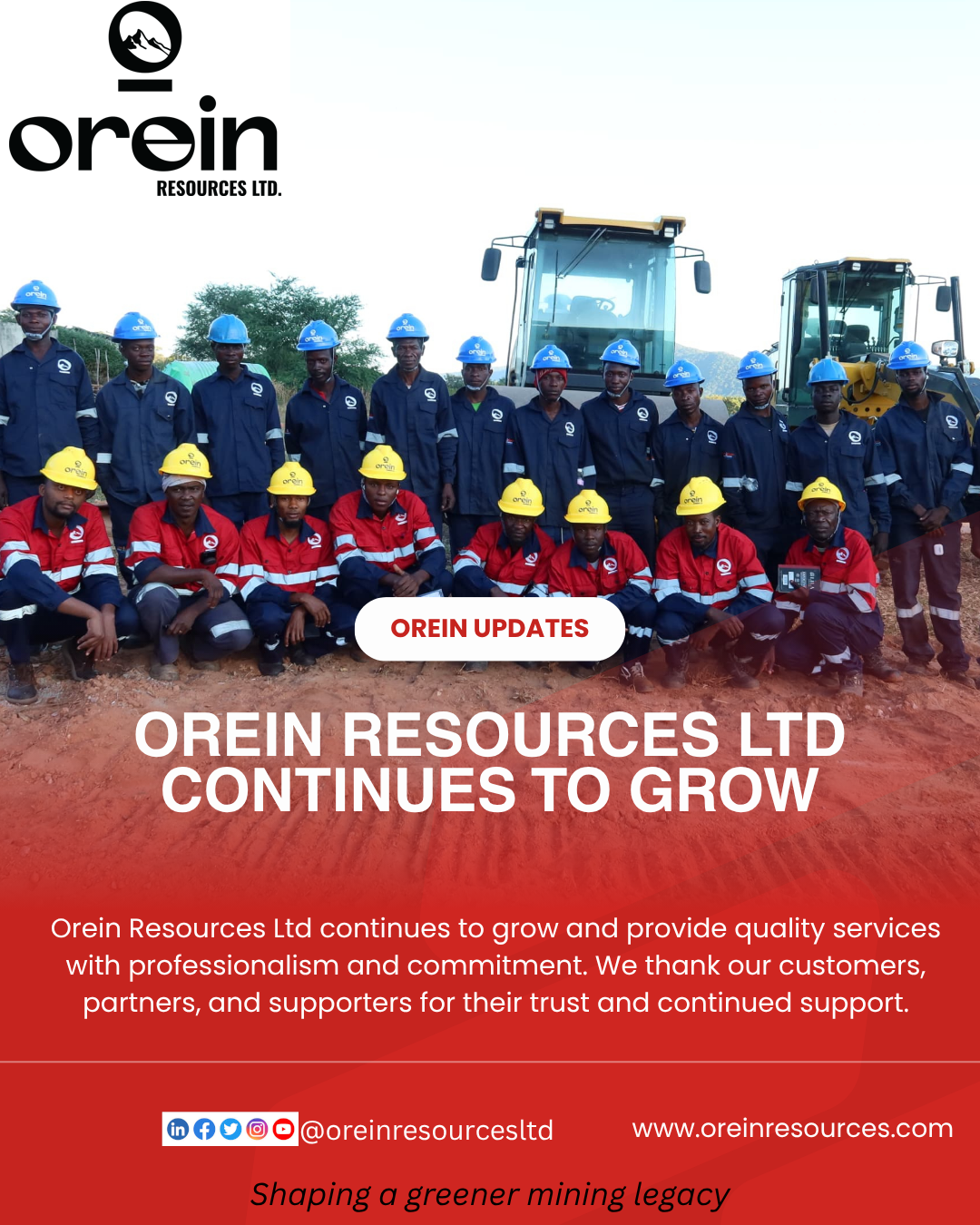 Orein Updates Poster